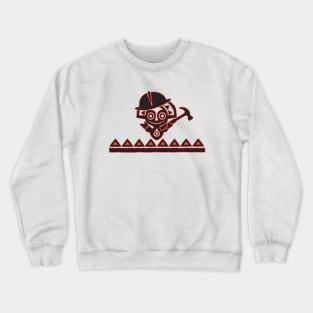 Polynesian Village - Maui Construction No Text Crewneck Sweatshirt